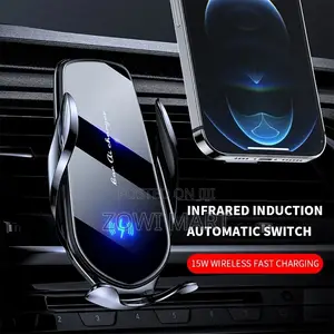 15w Wireless Charging Car Phone Holder