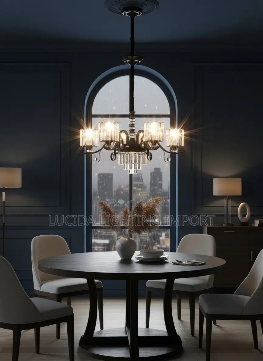 Ceiling Lights | Crystal Rod Chandeliers