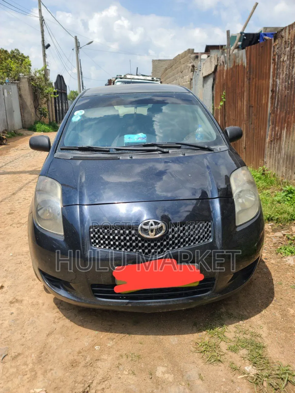 Toyota Yaris 2007 Black