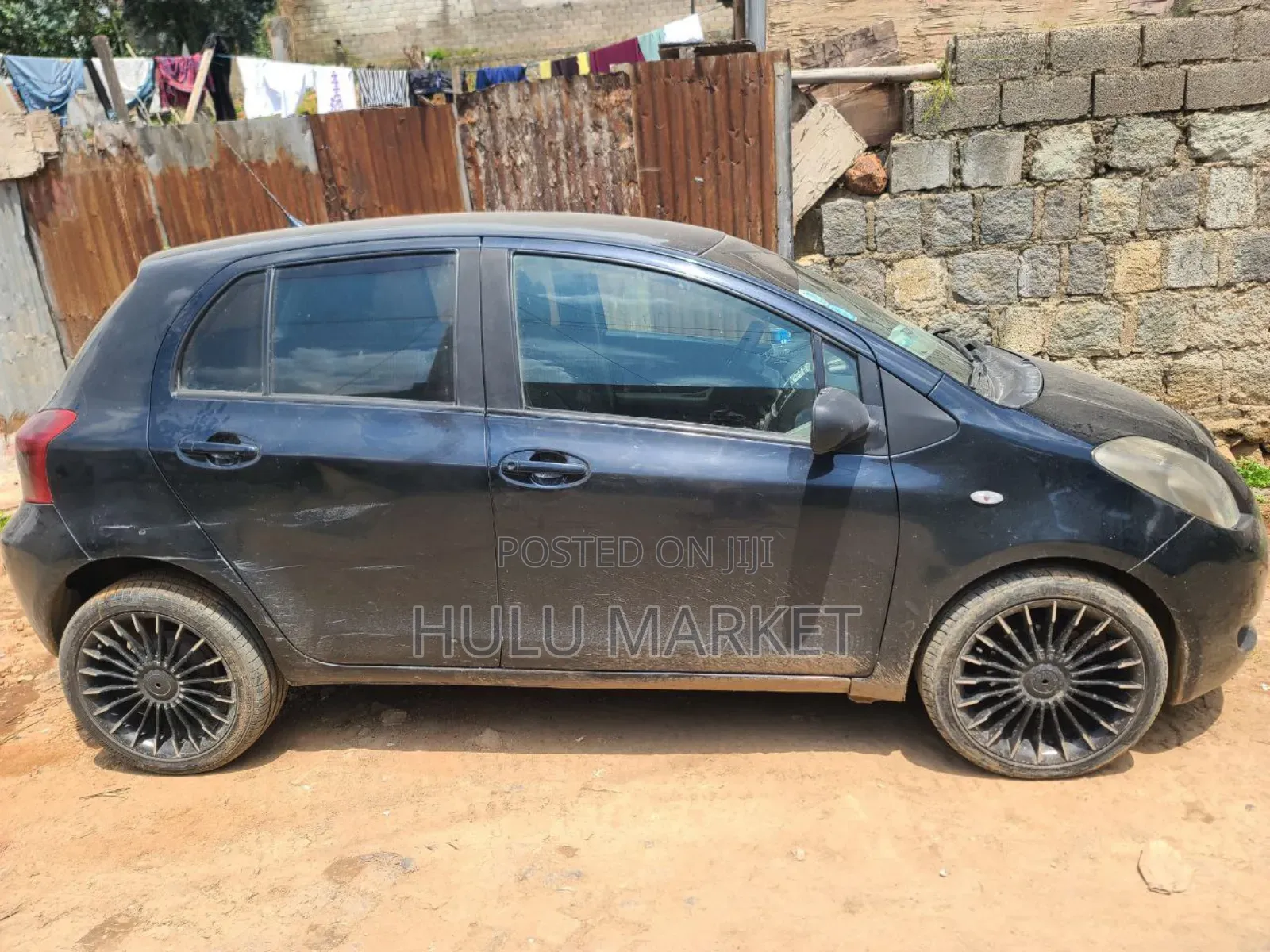 Toyota Yaris 2007 Black