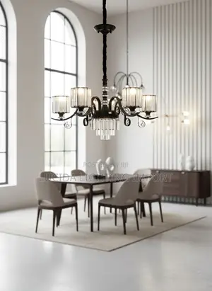 Ceiling Lights | Crystal Rod Chandeliers