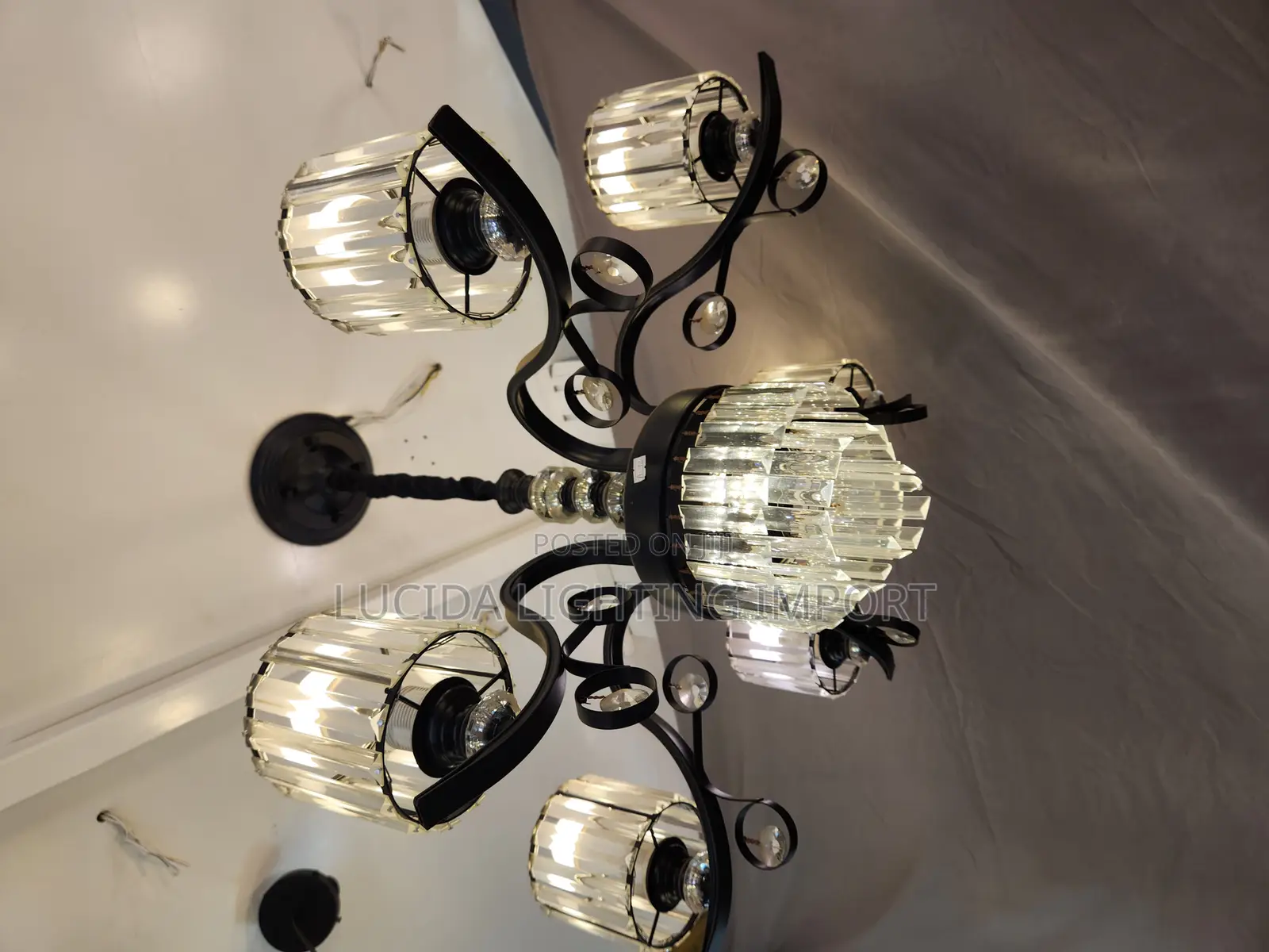 Ceiling Lights | Crystal Rod Chandeliers