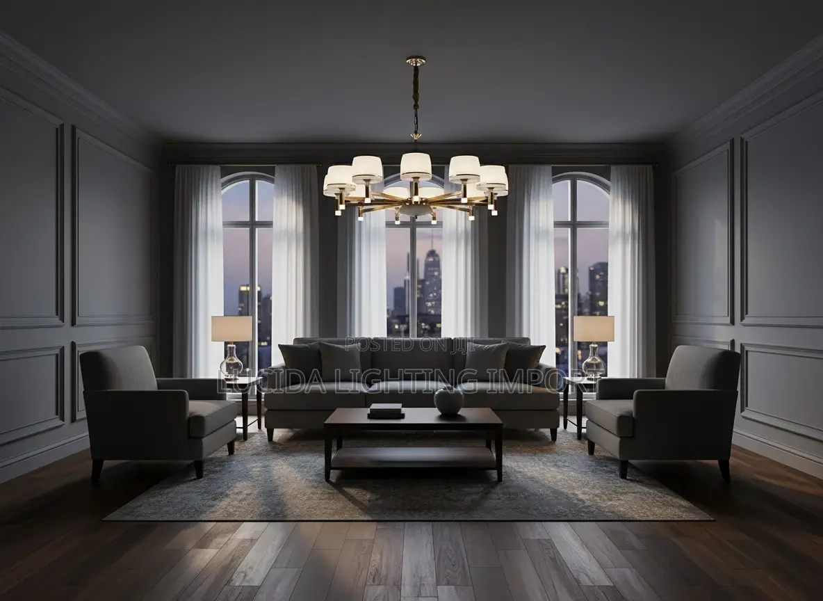 Modern Led Living Room Chandelier