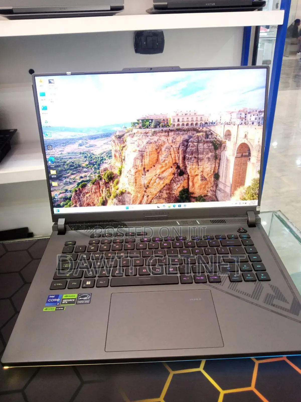 New Laptop Asus ROG Strix G16 G614 16GB Intel Core I9 SSD 1T