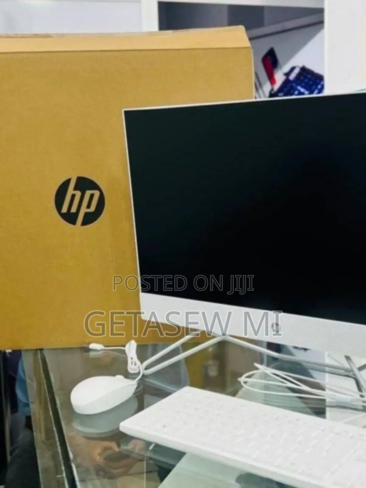 New Desktop Computer HP 200 G4 All-in-One 8GB Intel Core I7 SSD 512GB