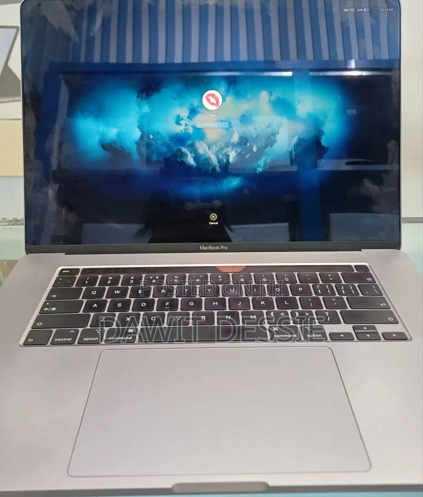 New Laptop Apple MacBook Pro 2019 16GB Intel Core I7 SSD 512GB