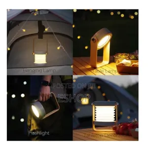 Elegant Foldable Nightstand Lamp With Touch Control
