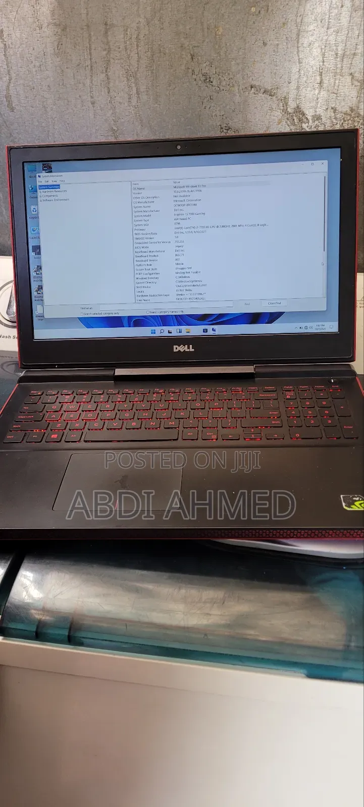 Laptop Dell Inspiron G5 15 8GB Nvidia SSD 1T