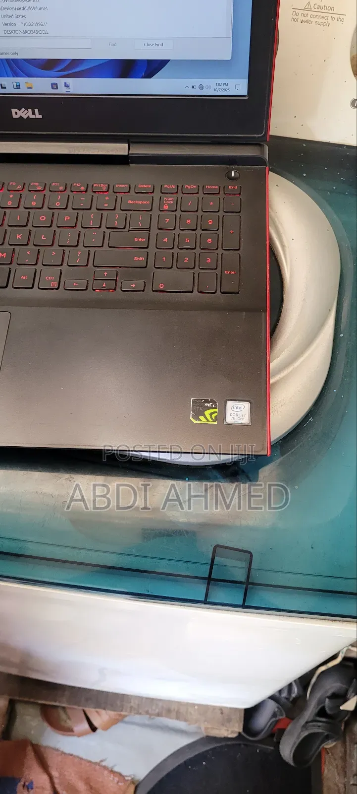 Laptop Dell Inspiron G5 15 8GB Nvidia SSD 1T