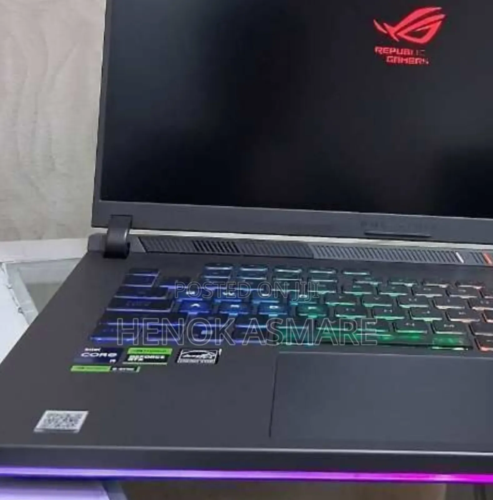 New Laptop Asus ROG Strix G15 16GB Intel Core I9 SSD 1T