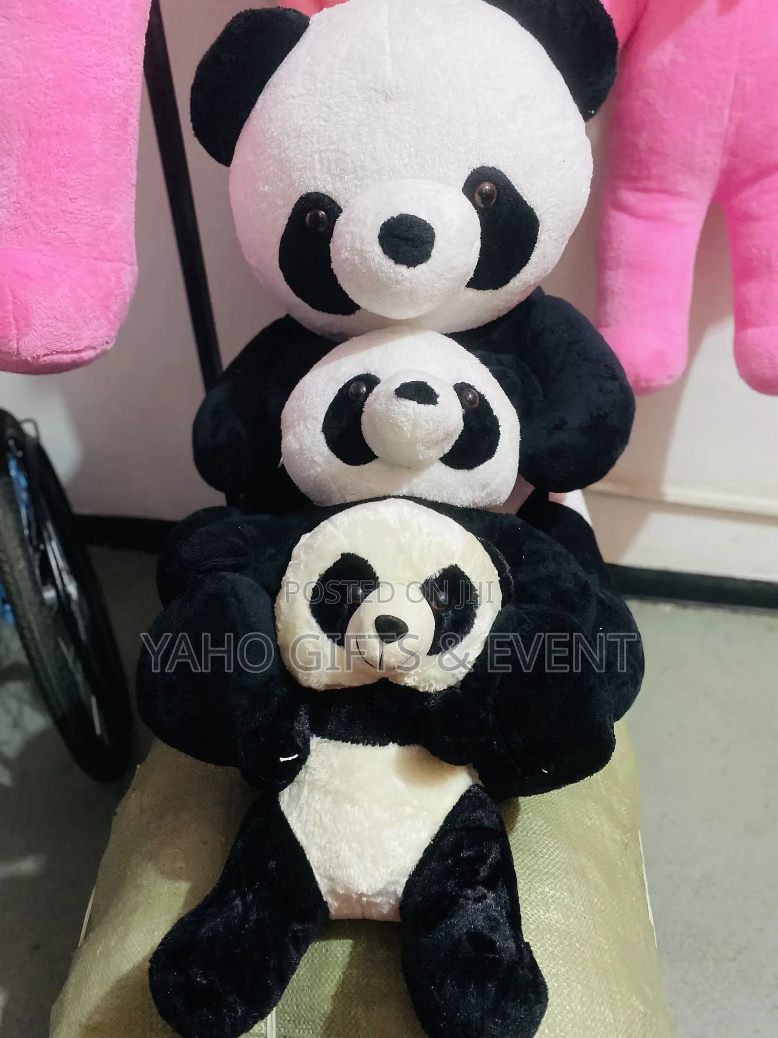 Panda With 3 Size