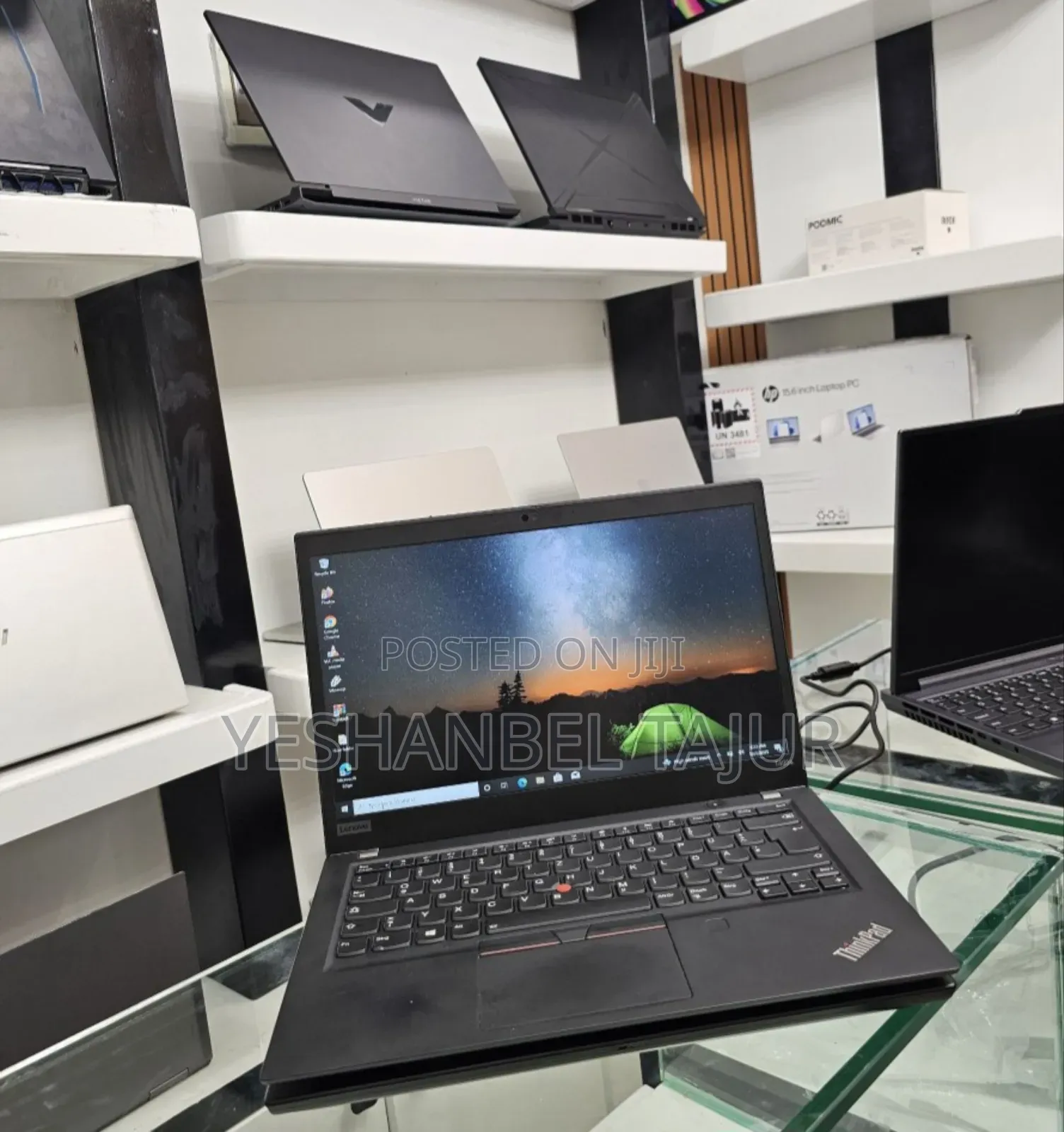 New Laptop Lenovo ThinkPad T495s 16GB AMD Ryzen 7 SSD 512GB