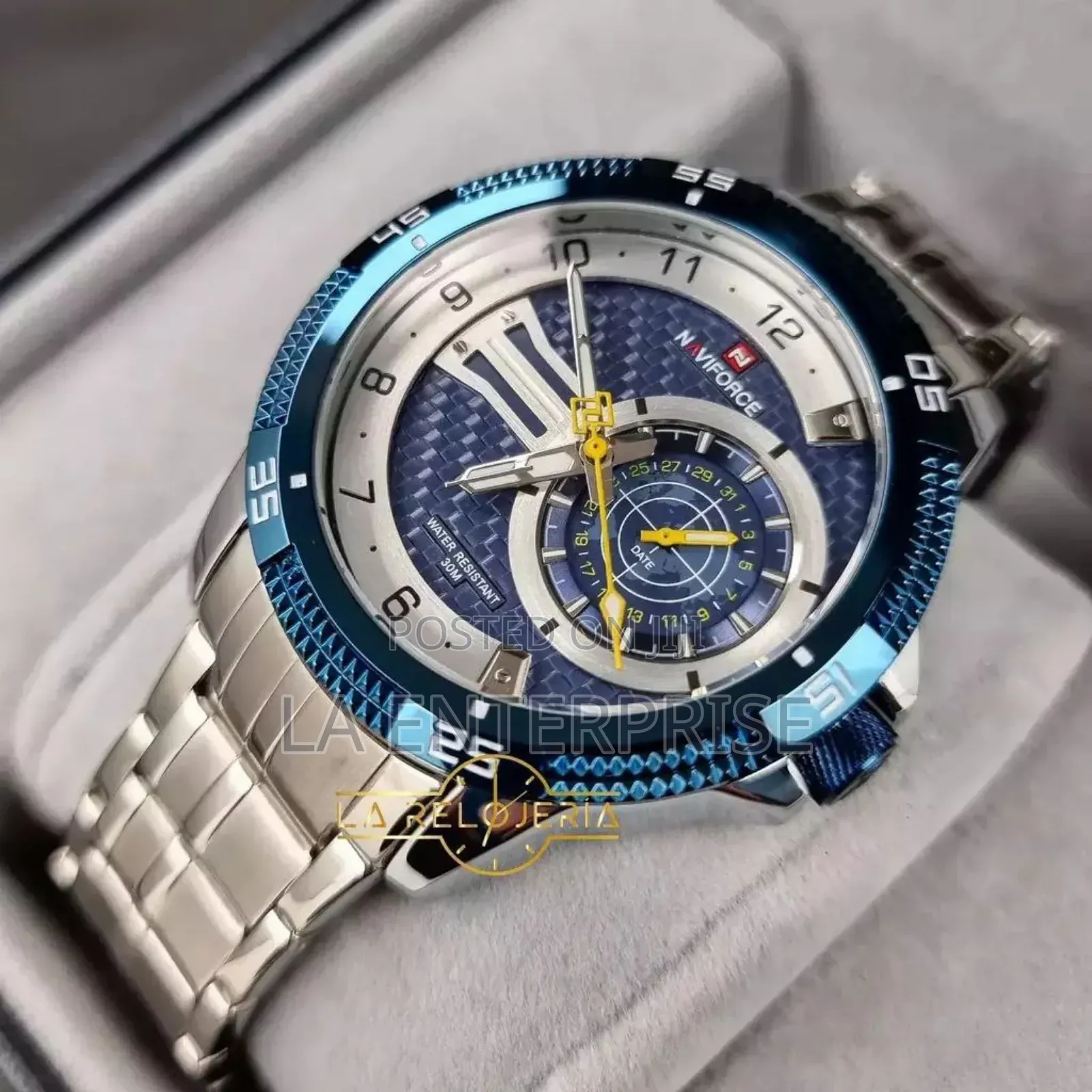 Naviforce Silverblue Watch