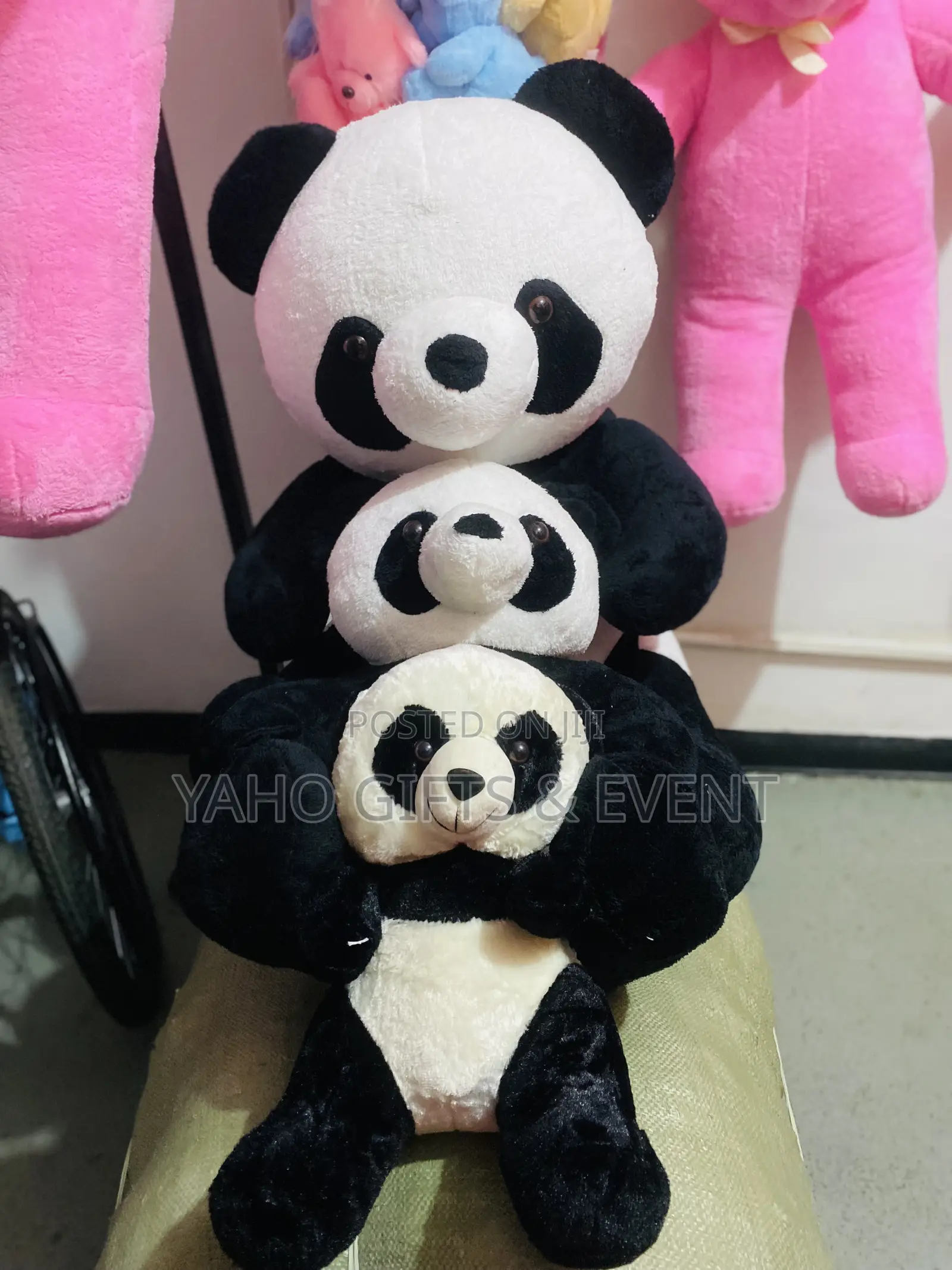 Panda With 3 Size