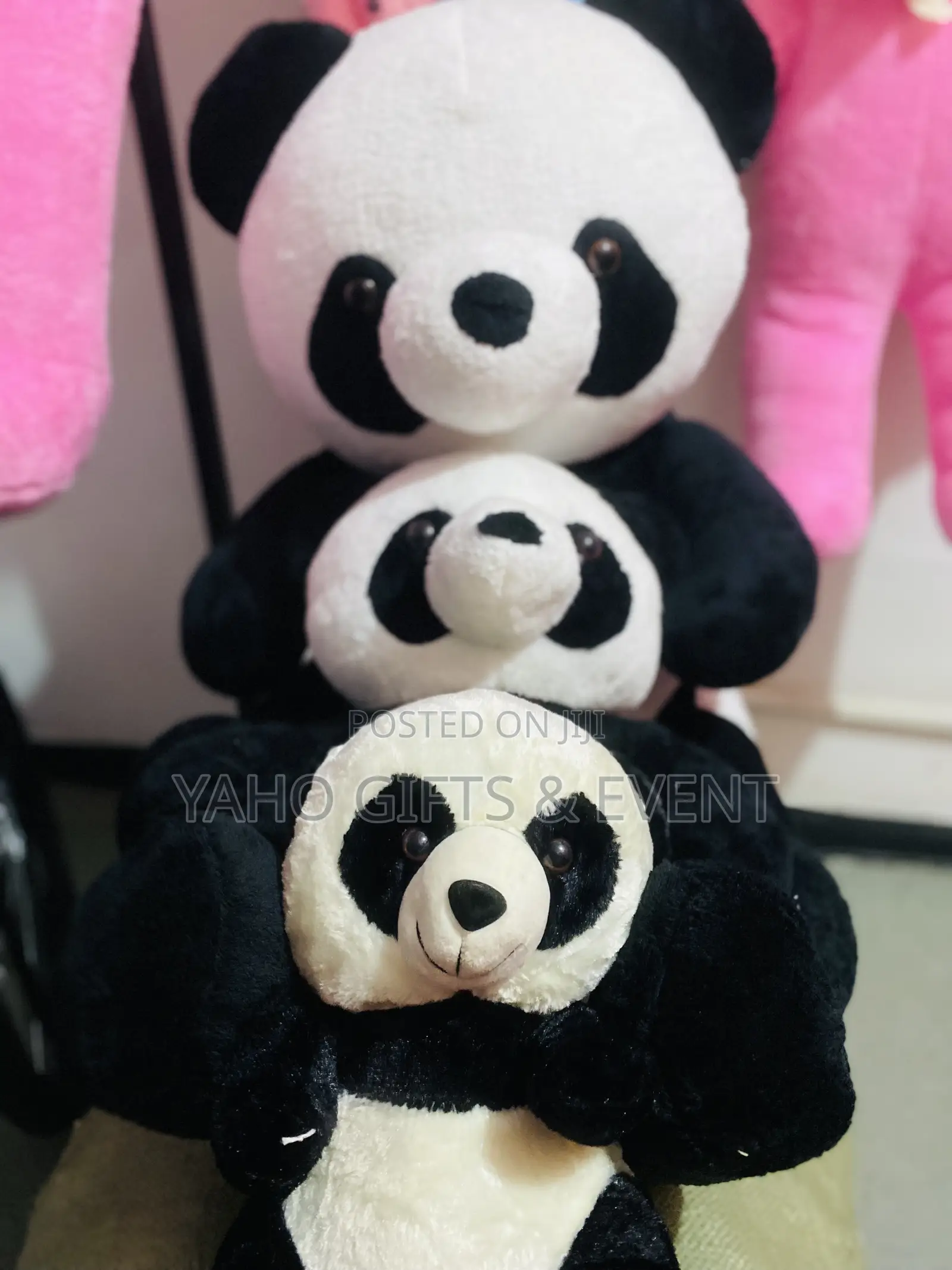 Panda With 3 Size
