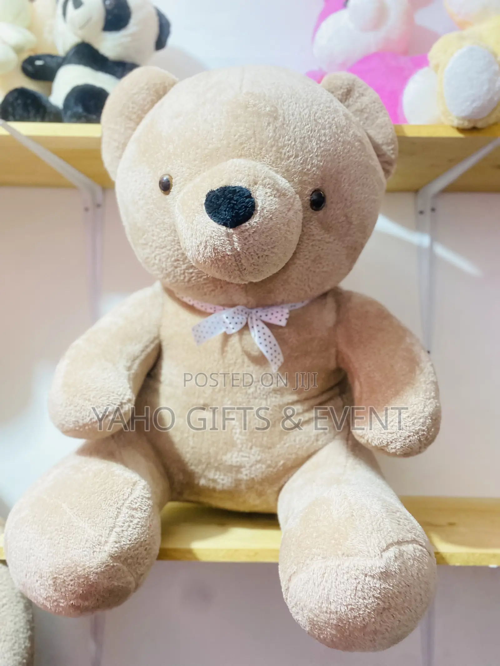 Medium Seat Brown Teddy Bear