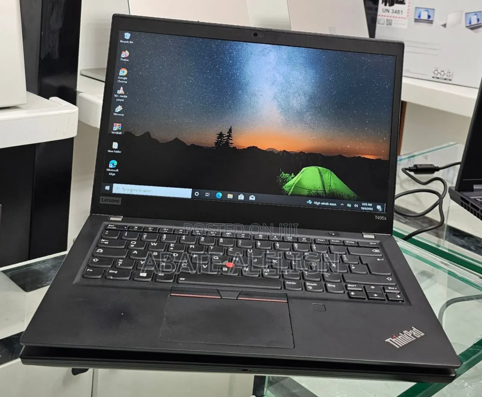 New Laptop Lenovo ThinkPad T495s 16GB AMD Ryzen 7 SSD 512GB