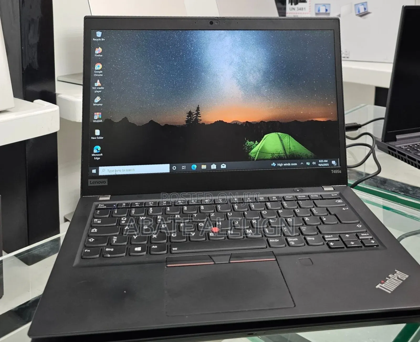 New Laptop Lenovo ThinkPad T495s 16GB AMD Ryzen 7 SSD 512GB