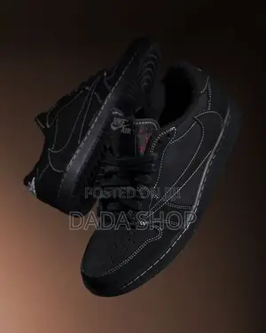 Travis Scot Air Jordan Black Phantom With Free Delivery From Dire Dawa