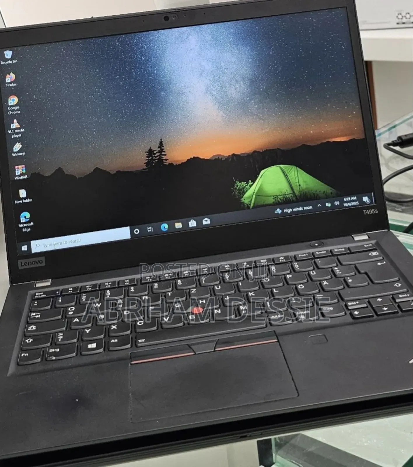 New Laptop Lenovo ThinkPad T495s 16GB AMD Ryzen 7 SSD 512GB