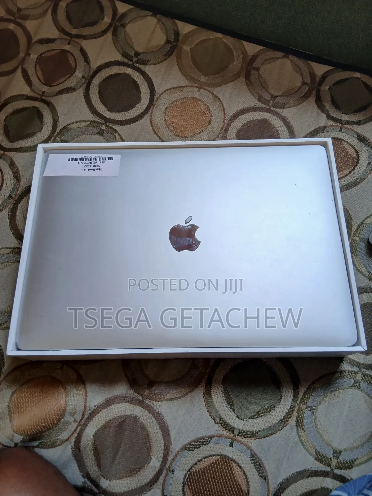 Laptop Apple MacBook Air 2020 M1 16GB Intel Core I7 HDD 256GB