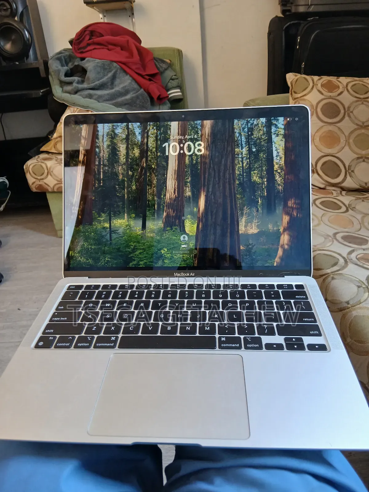 Laptop Apple MacBook Air 2020 M1 16GB Intel Core I7 HDD 256GB