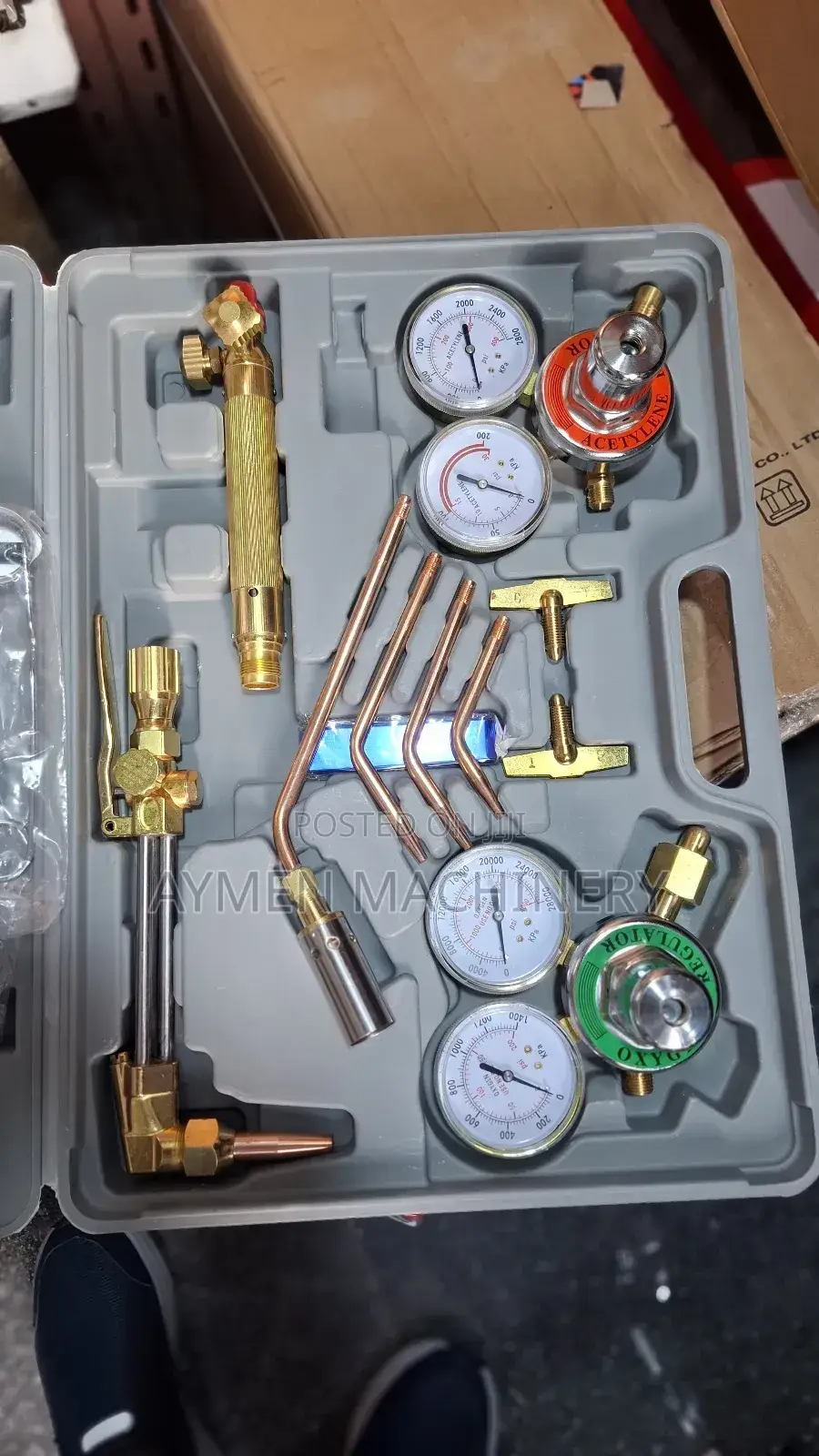 Gas Cutting, Welding Heating Set Torch Kit With Regulator Accessorie