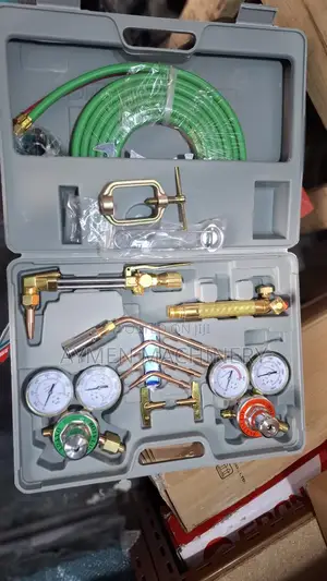 Gas Cutting, Welding Heating Set Torch Kit With Regulator Accessorie