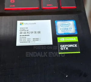 New Laptop HP Omen X 16GB Intel Core I7 SSD 512GB