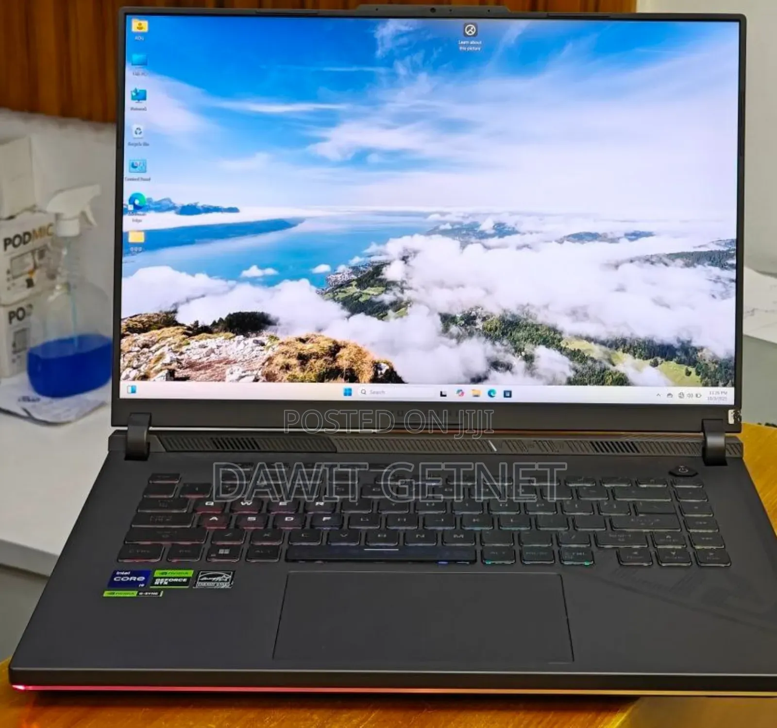 New Laptop Asus ROG Strix G15 16GB Intel Core I9 SSD 1T