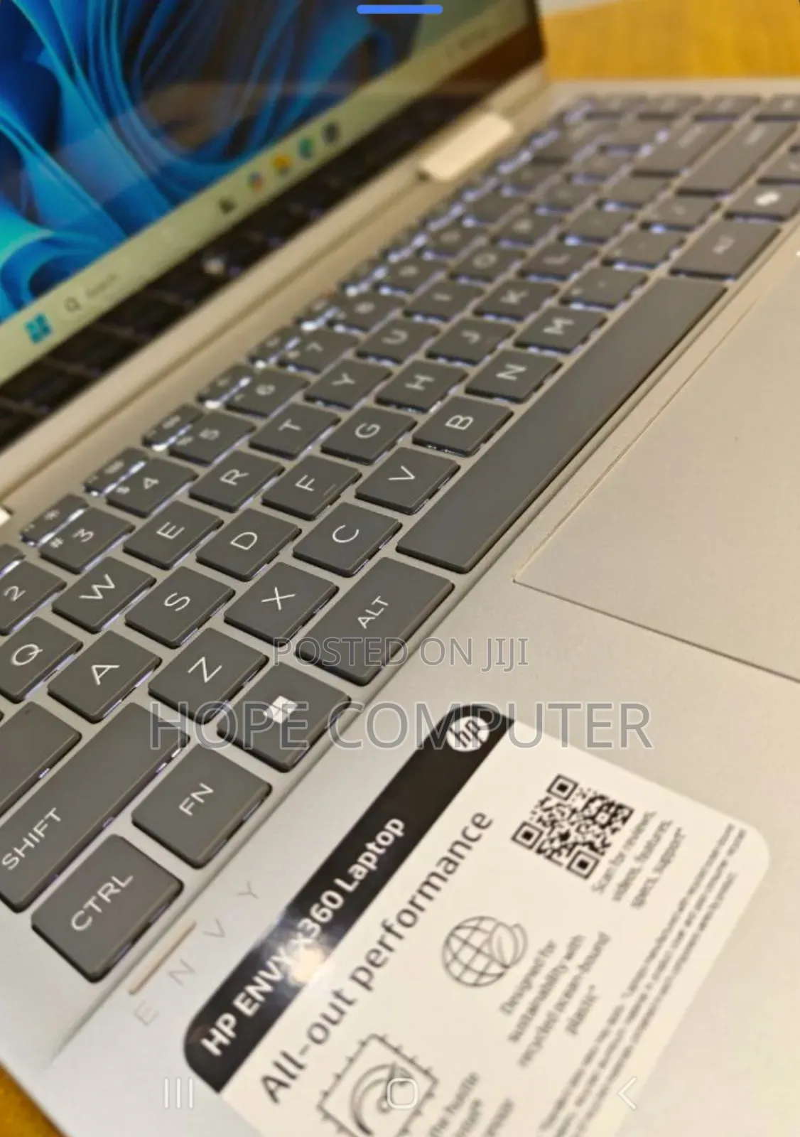 New Laptop HP Envy X360 16GB Intel Core I7 SSD 1T