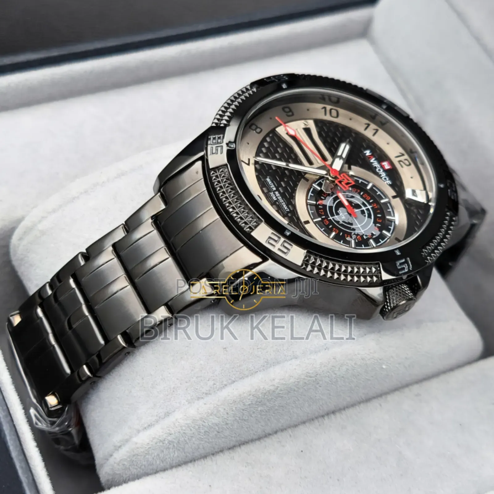 Navi Force Full Black Men's Watch