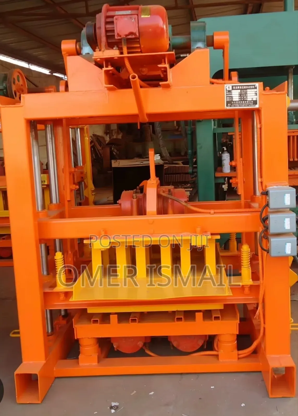 Concrete Block Machine