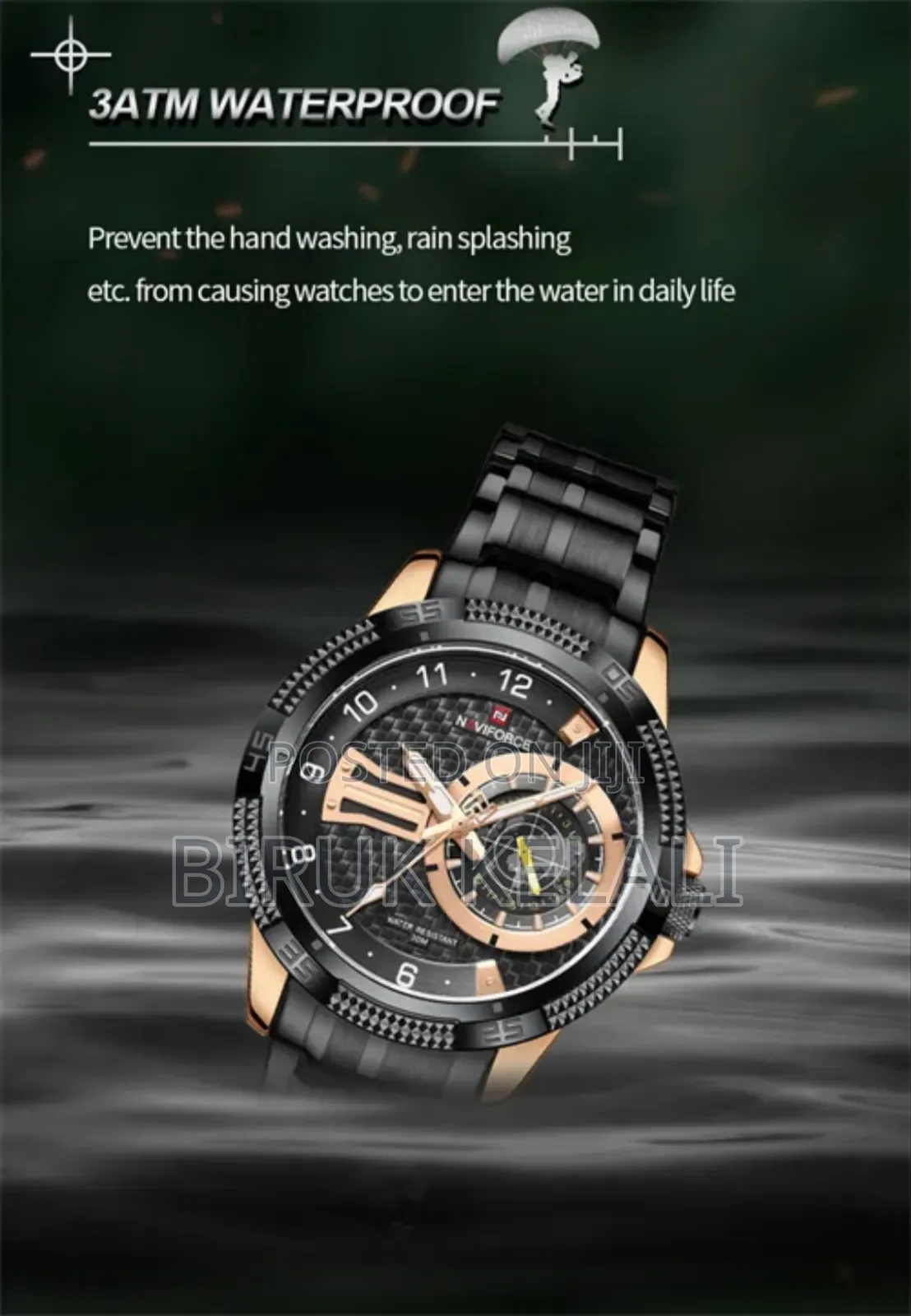 Luxury Navi Force Men's Watch