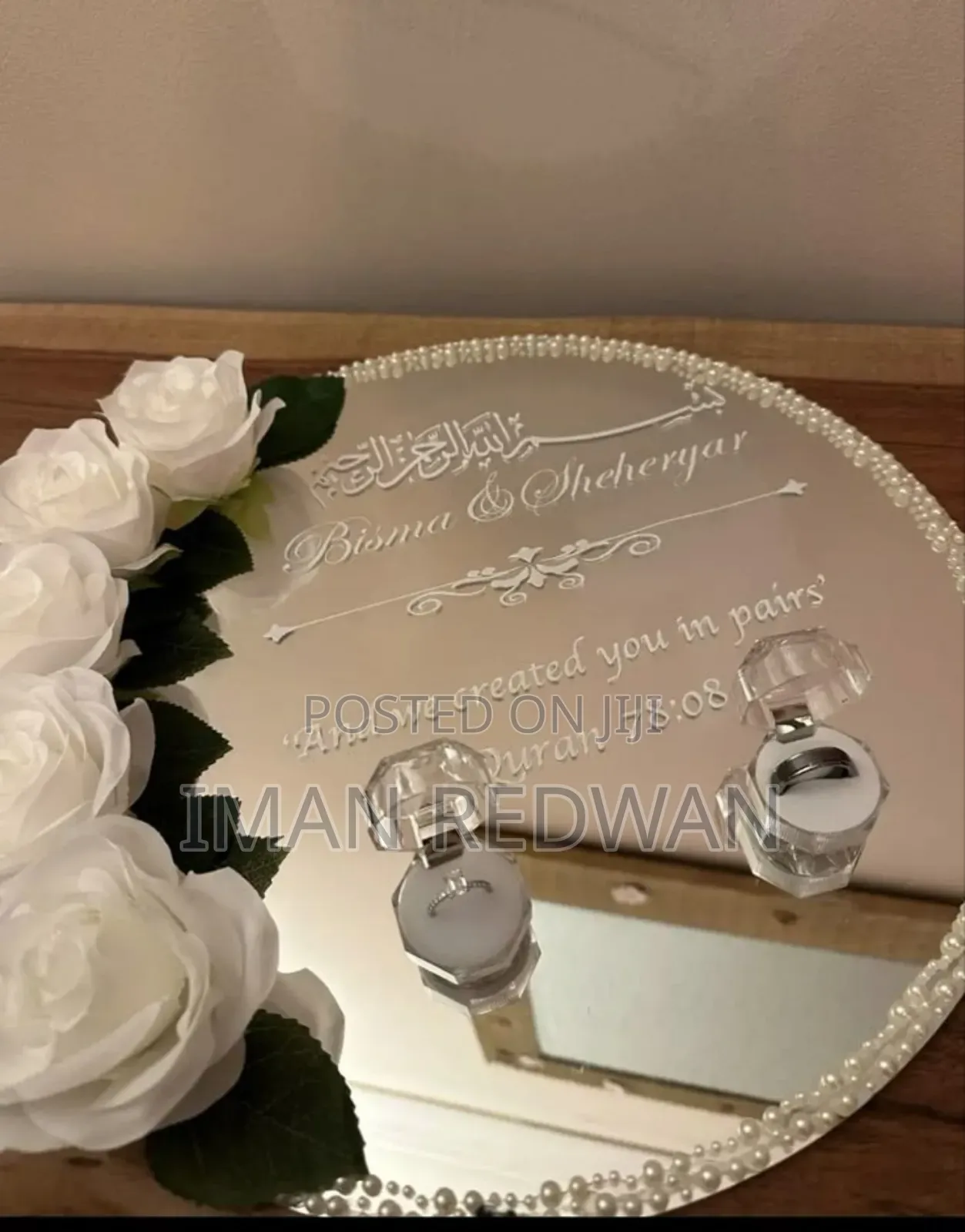 Customized Nikkah Mirror