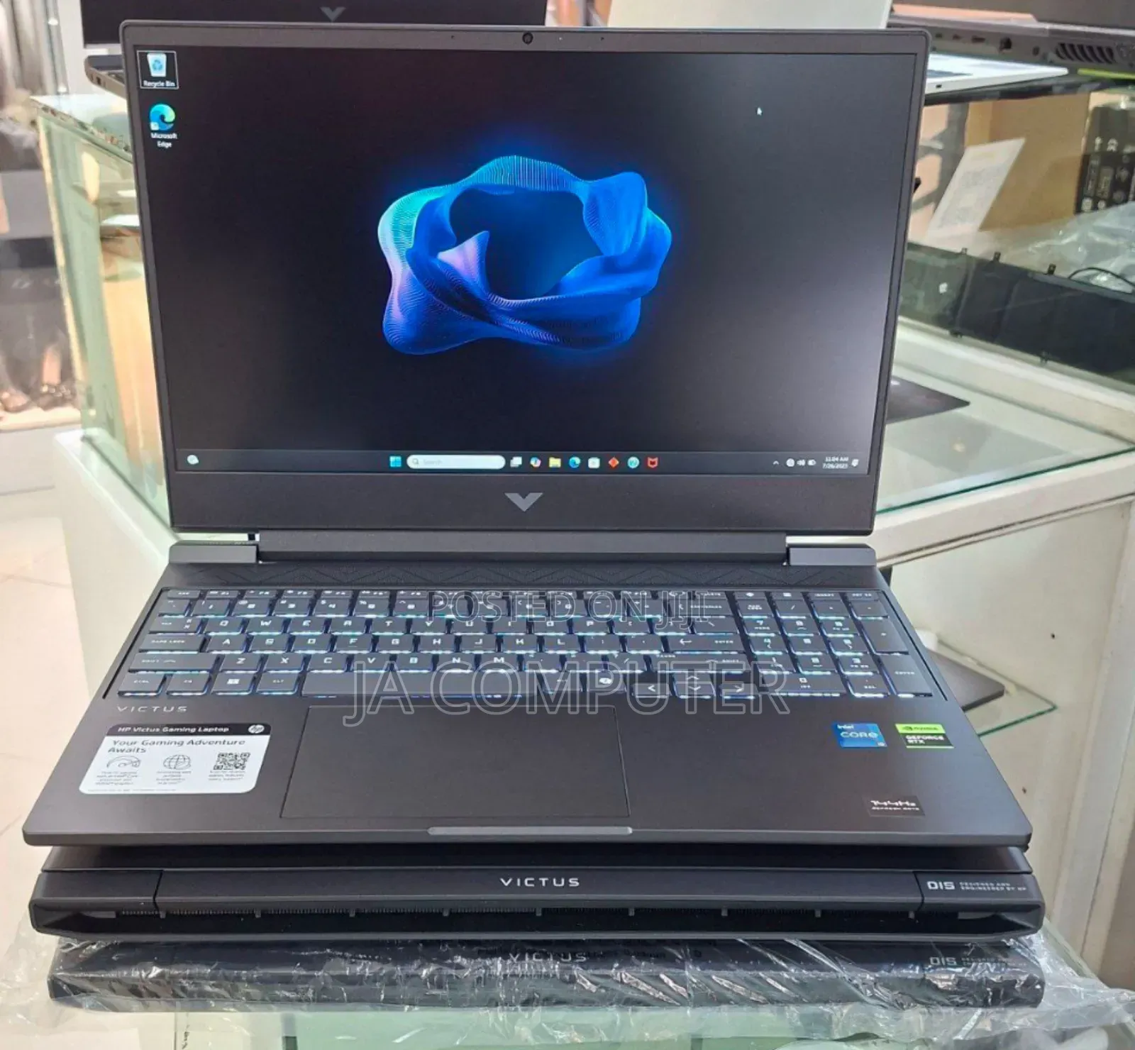 New Laptop HP Victus 16 8GB Intel Core I5 SSD 512GB