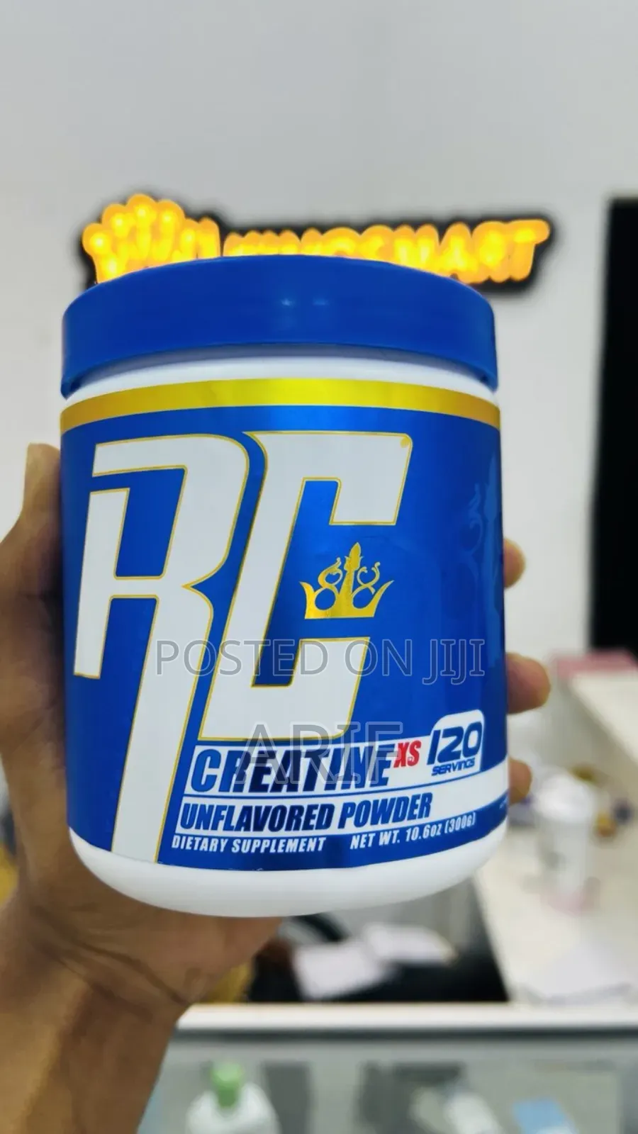 Roonie Coleman Creatine Monohydrate Unflavored 120 Serving