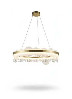 Light Gold Chandelier Led