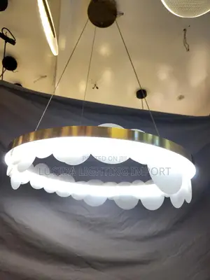 Light Gold Chandelier Led