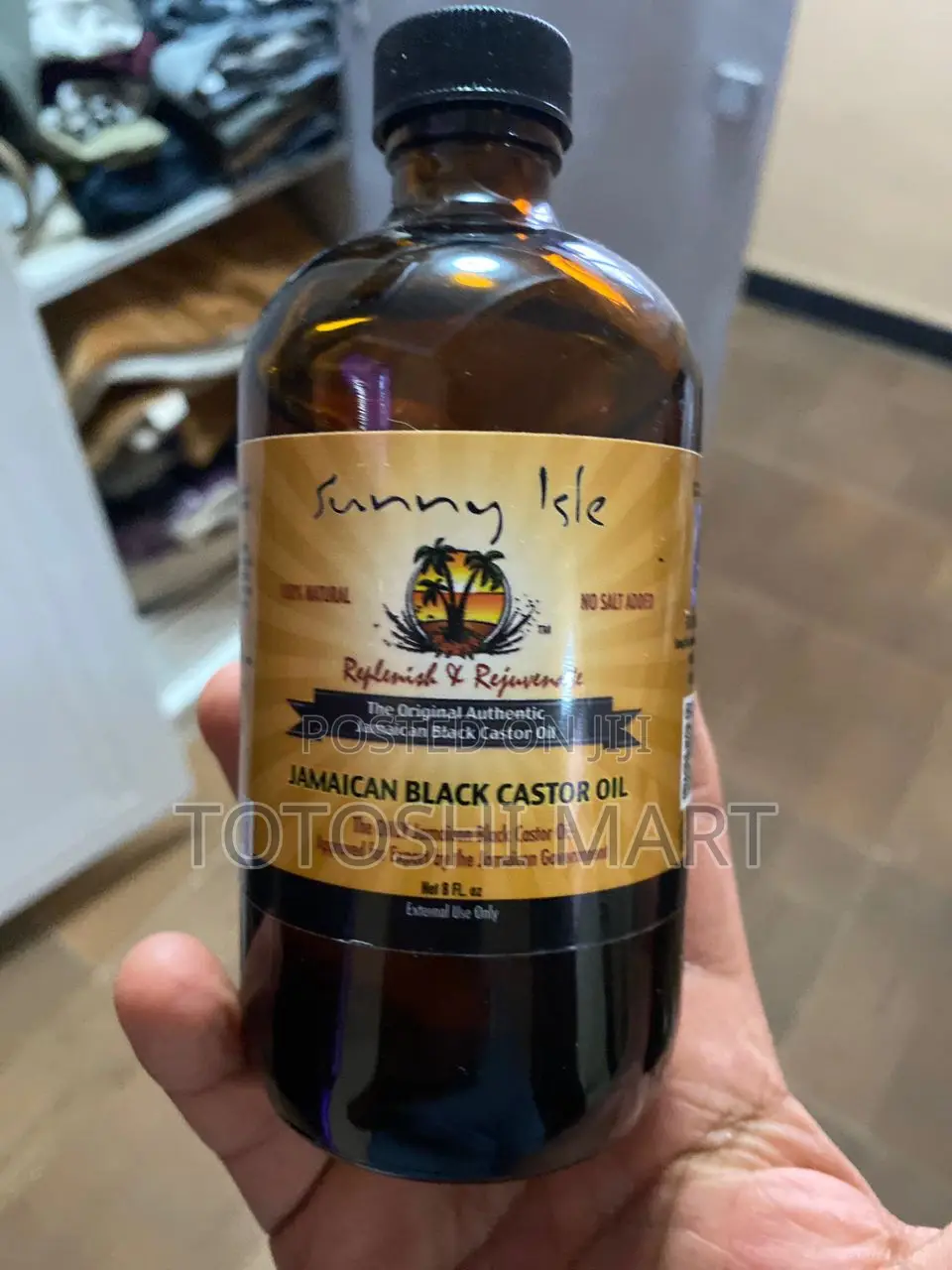 Sunny Isle Jamaican Black Castor Oil – 100% Original (8 Fl. Oz)