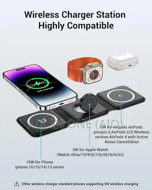 3in1 Magnetic Wireless Charger
