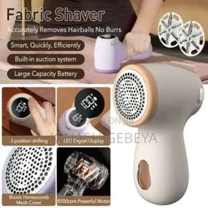 Rechargeable Electric Lint Remover(የልብስ ጥጥ እና ቆሻሻ ማንሻ)