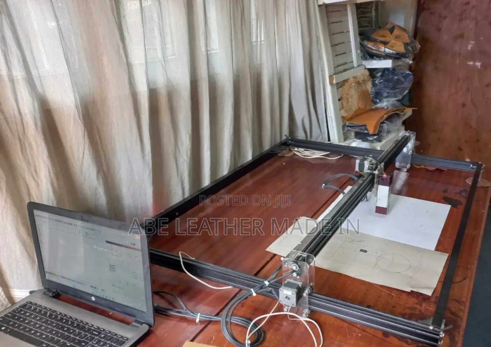 Leather Engraving Machine