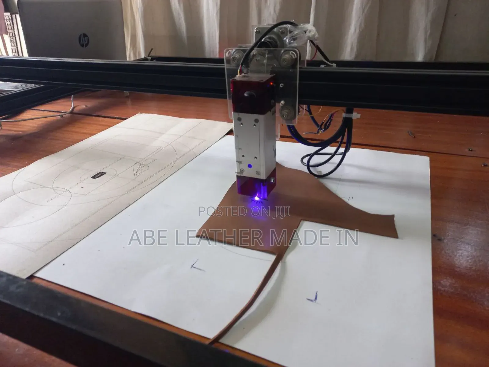 Leather Engraving Machine