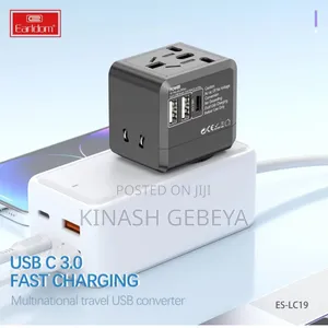 Photo - Universal Portable Travel Adapter(Multiple Ports)