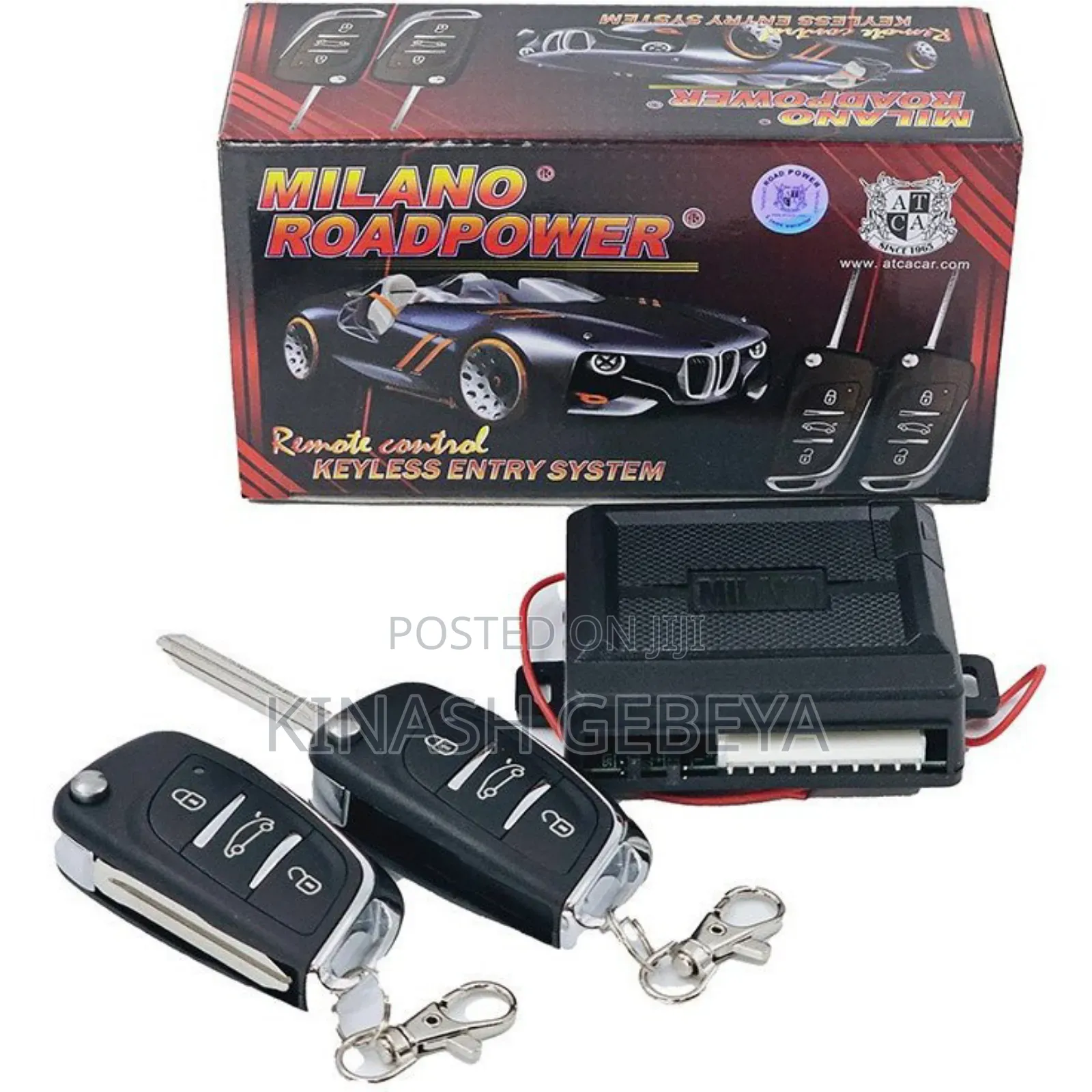Milano Keyless Entry System(አውቶማቲክ የመኪና ሪሞት)