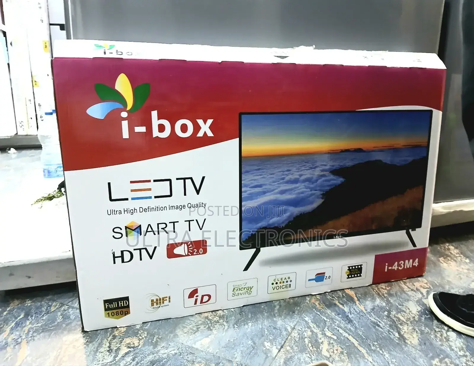 I.Box 43 Inch Double Glass Smart Uhd Tv