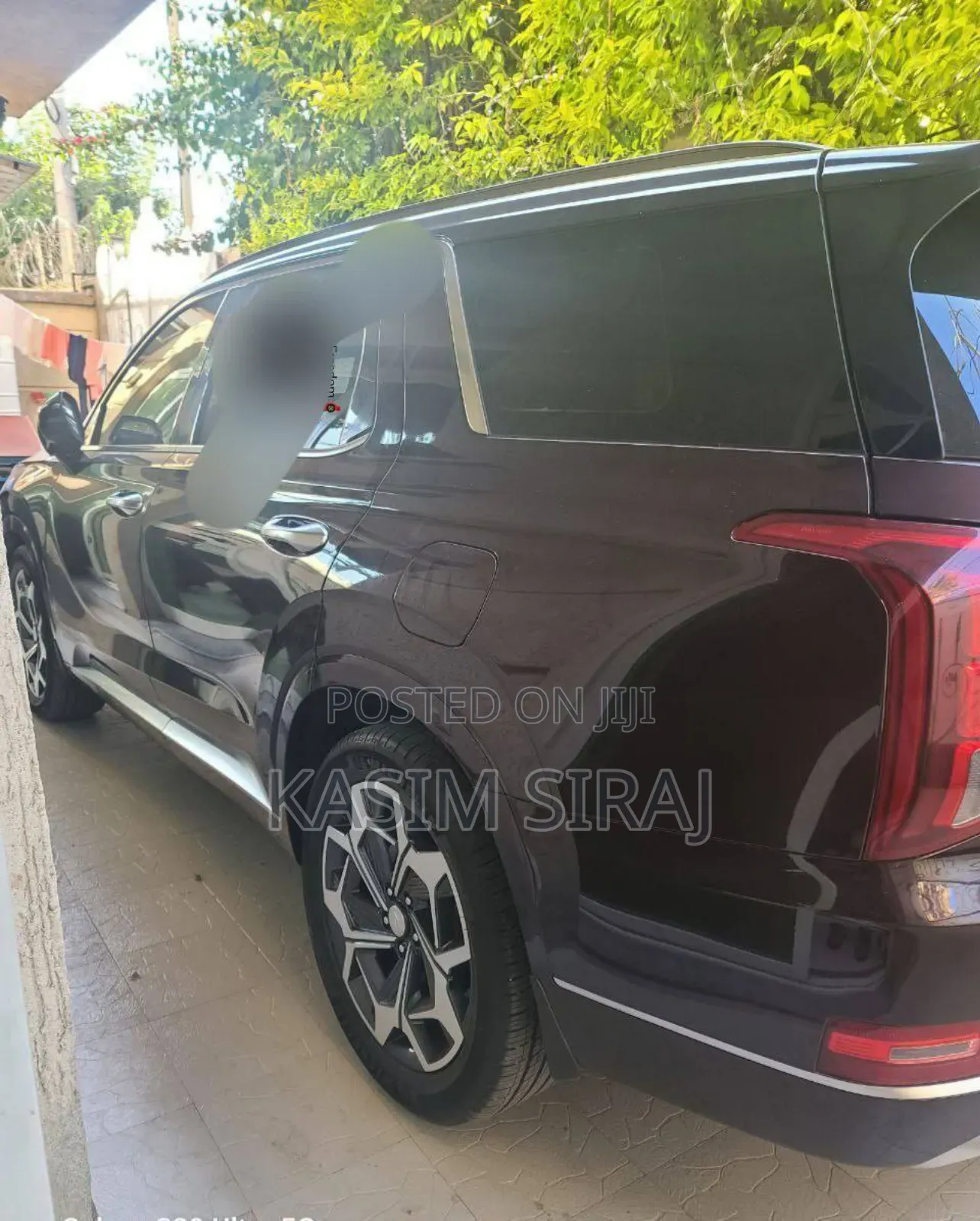 Hyundai Palisade Calligraphy 2022 Burgundy