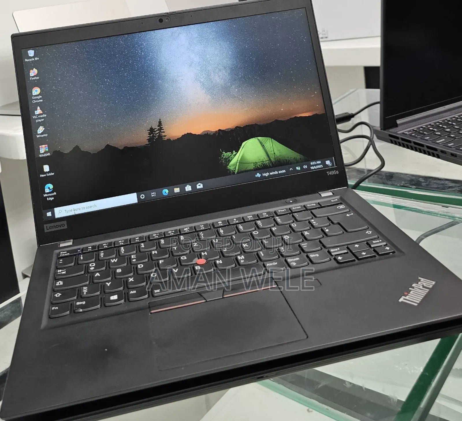 New Laptop Lenovo ThinkPad T495s 16GB AMD Ryzen 7 SSD 512GB
