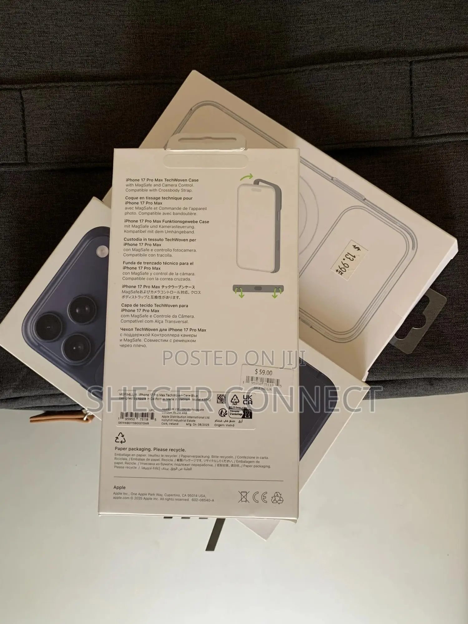 New Apple iPhone 17 Pro Max 256 GB Blue